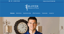 Desktop Screenshot of bloyerchiropractic.com